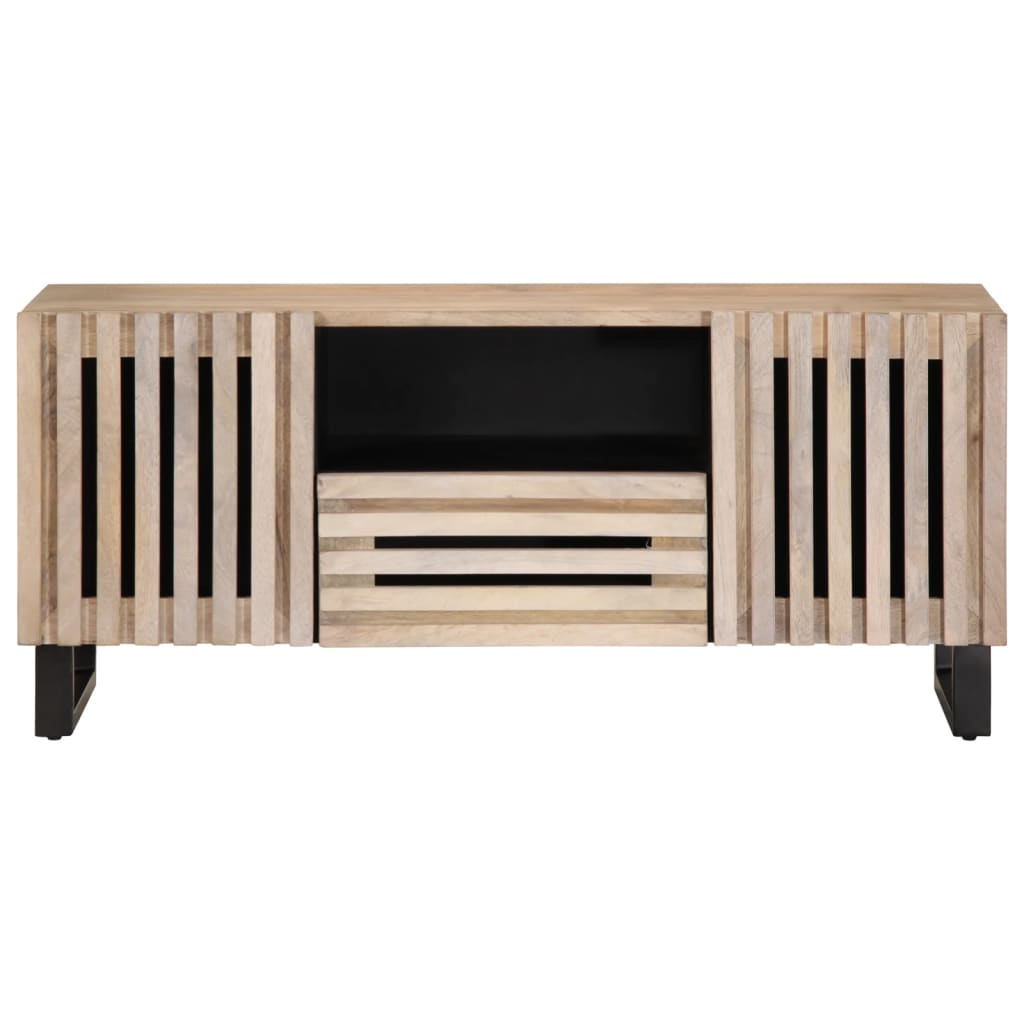 TV cabinet 100x34x46 cm solid mango wood