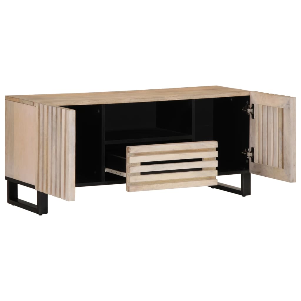 TV cabinet 100x34x46 cm solid mango wood