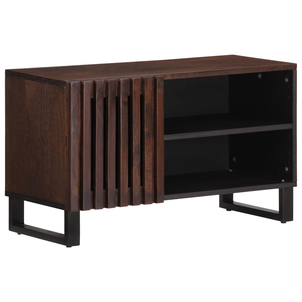 TV Cabinet Brown 80x34x46 cm Solid Mango Wood