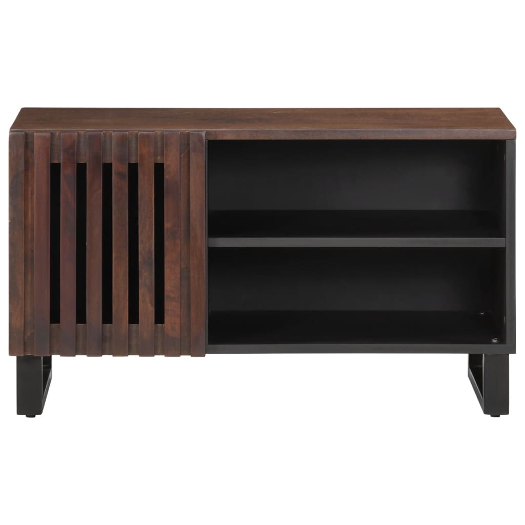 TV Cabinet Brown 80x34x46 cm Solid Mango Wood