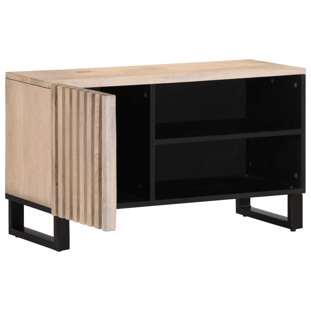 TV cabinet 80x34x46 cm solid mango wood