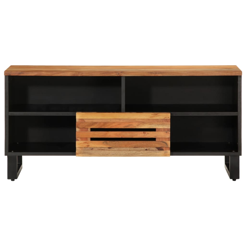 TV cabinet 100x34x46 cm solid acacia wood