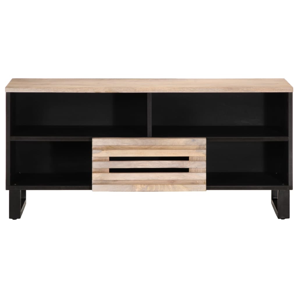 TV cabinet 100x34x46 cm solid mango wood