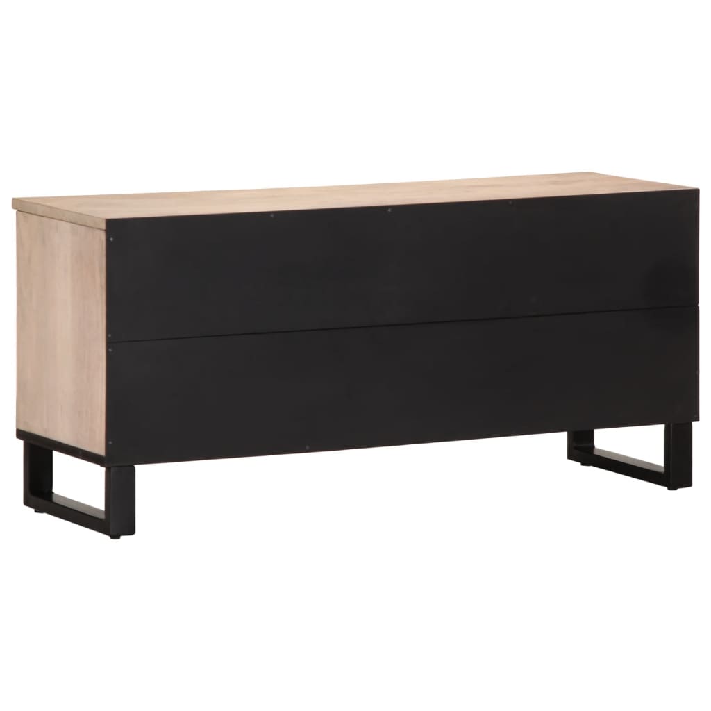 TV cabinet 100x34x46 cm solid mango wood