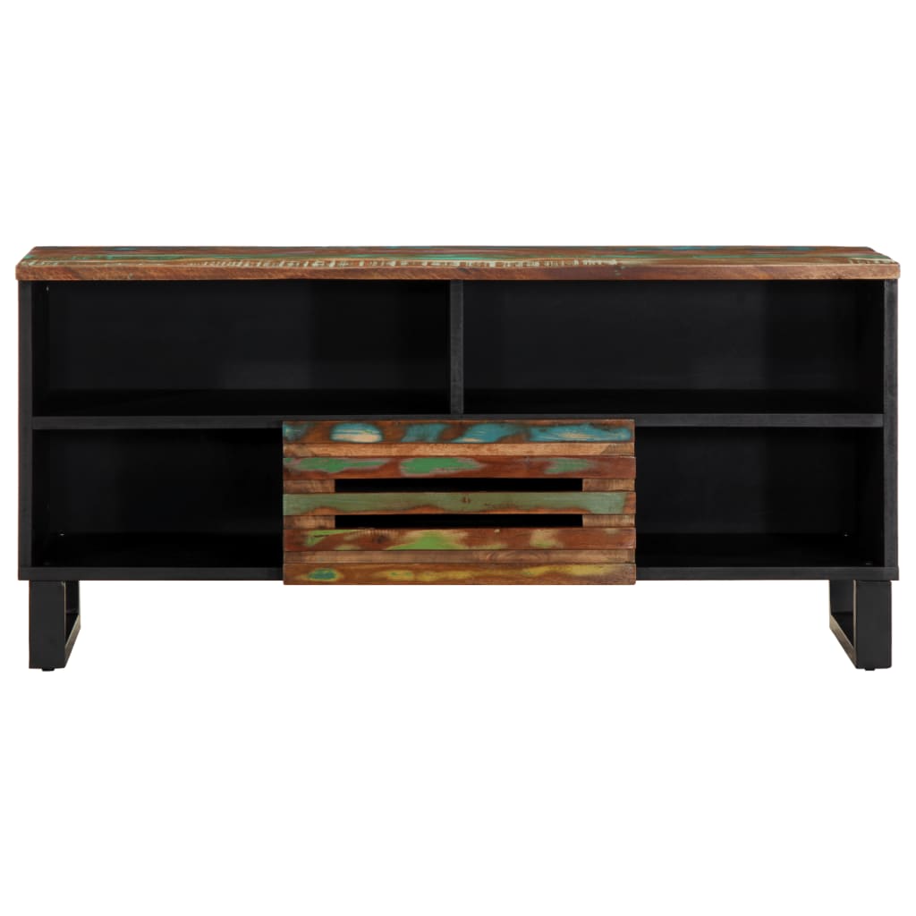 TV cabinet 100x34x46 cm solid acacia wood