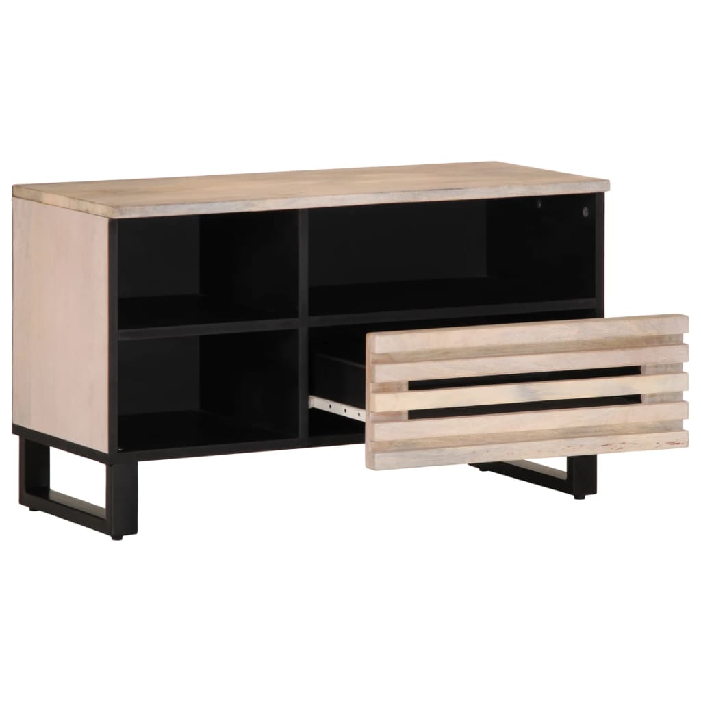 TV cabinet 80x34x46 cm solid mango wood