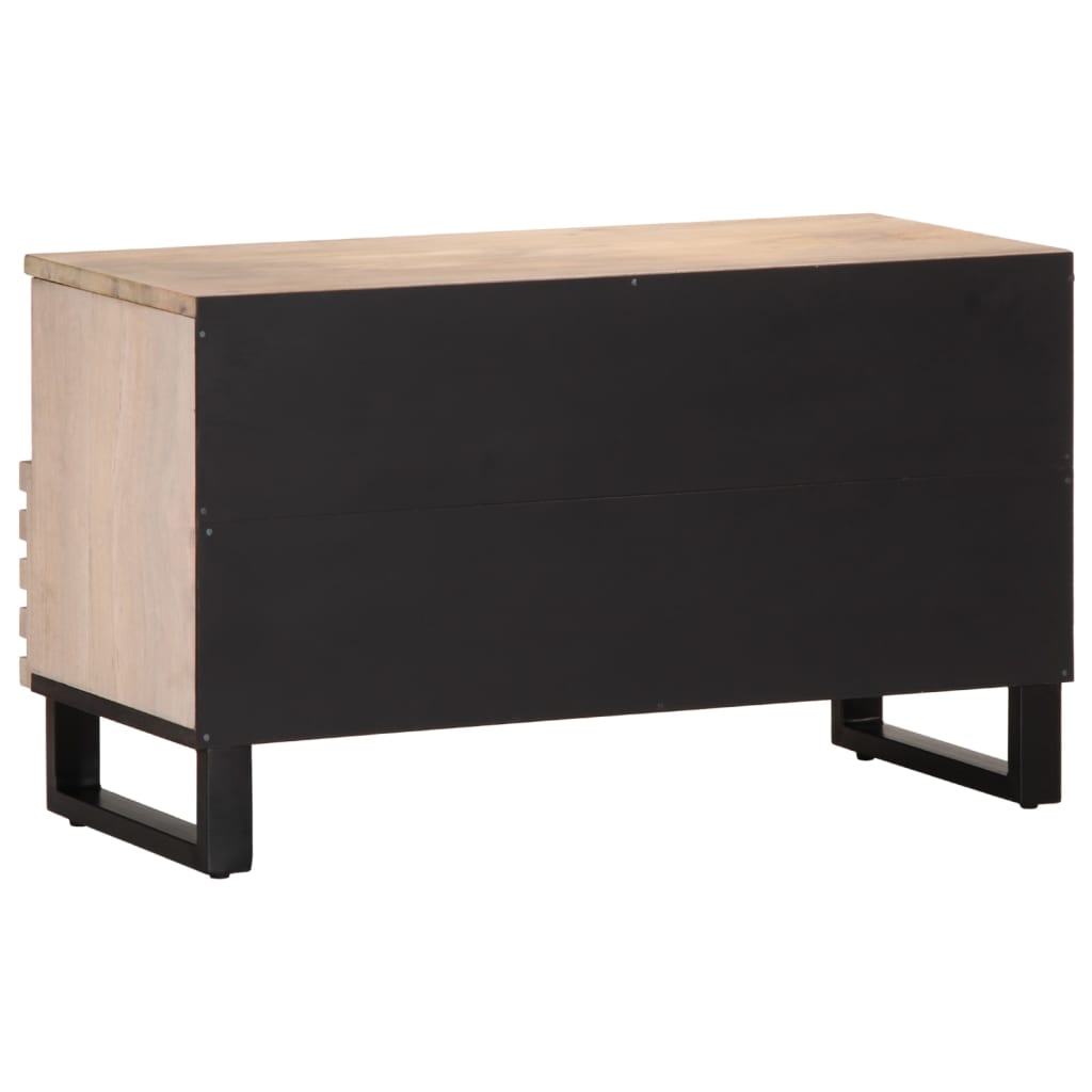 TV cabinet 80x34x46 cm solid mango wood