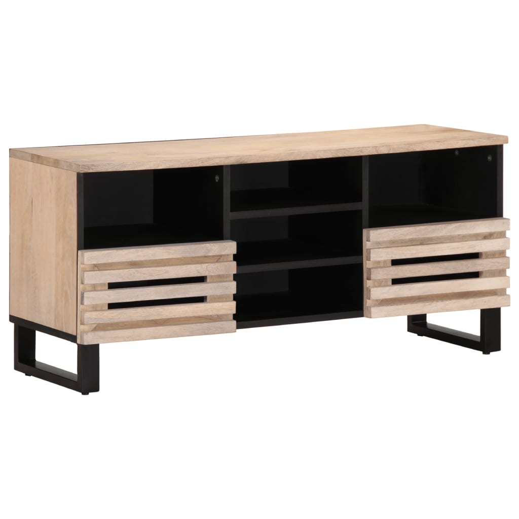 TV cabinet 100x34x46 cm solid mango wood