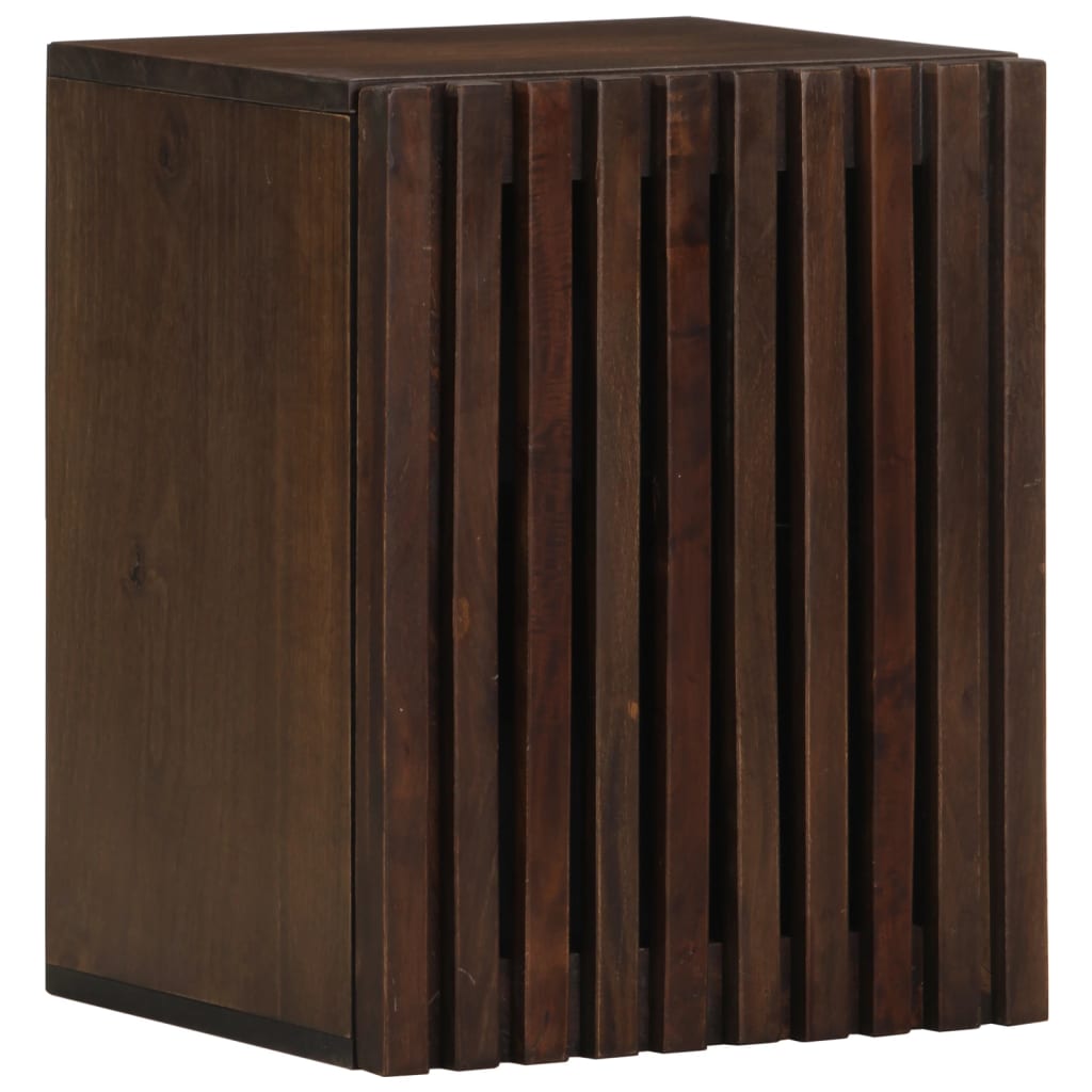 Bathroom Wall Cabinet 38x34x48 cm Brown Solid Mango Wood