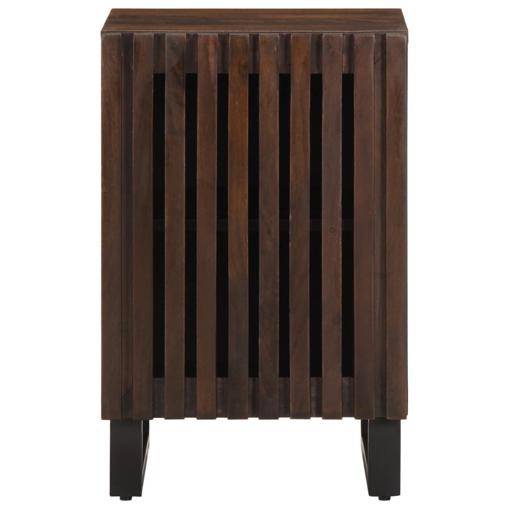 Bathroom Cabinet Brown 38x34x58 cm Solid Mango Wood