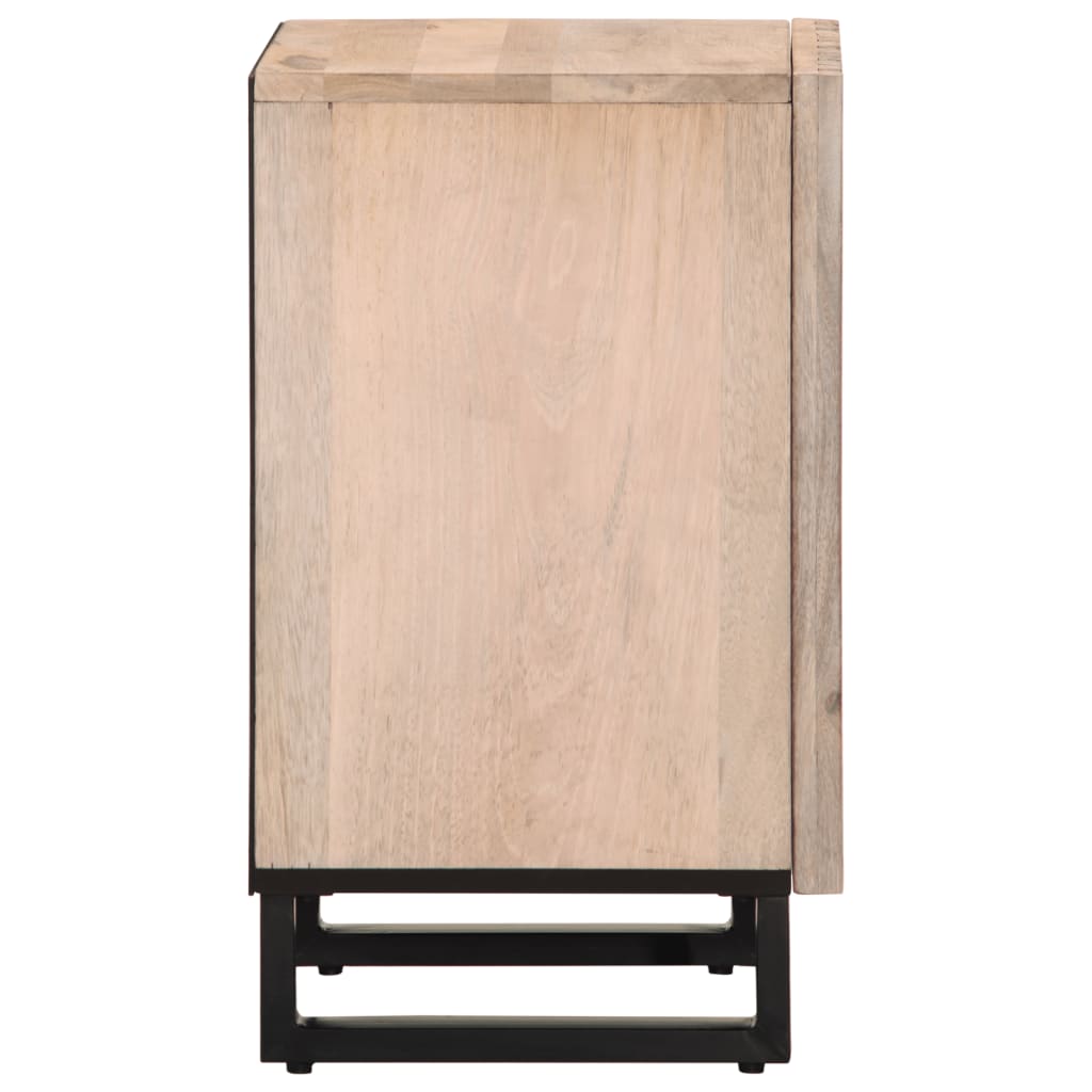 Bathroom Cabinet 38x34x58 cm Solid Mango Wood