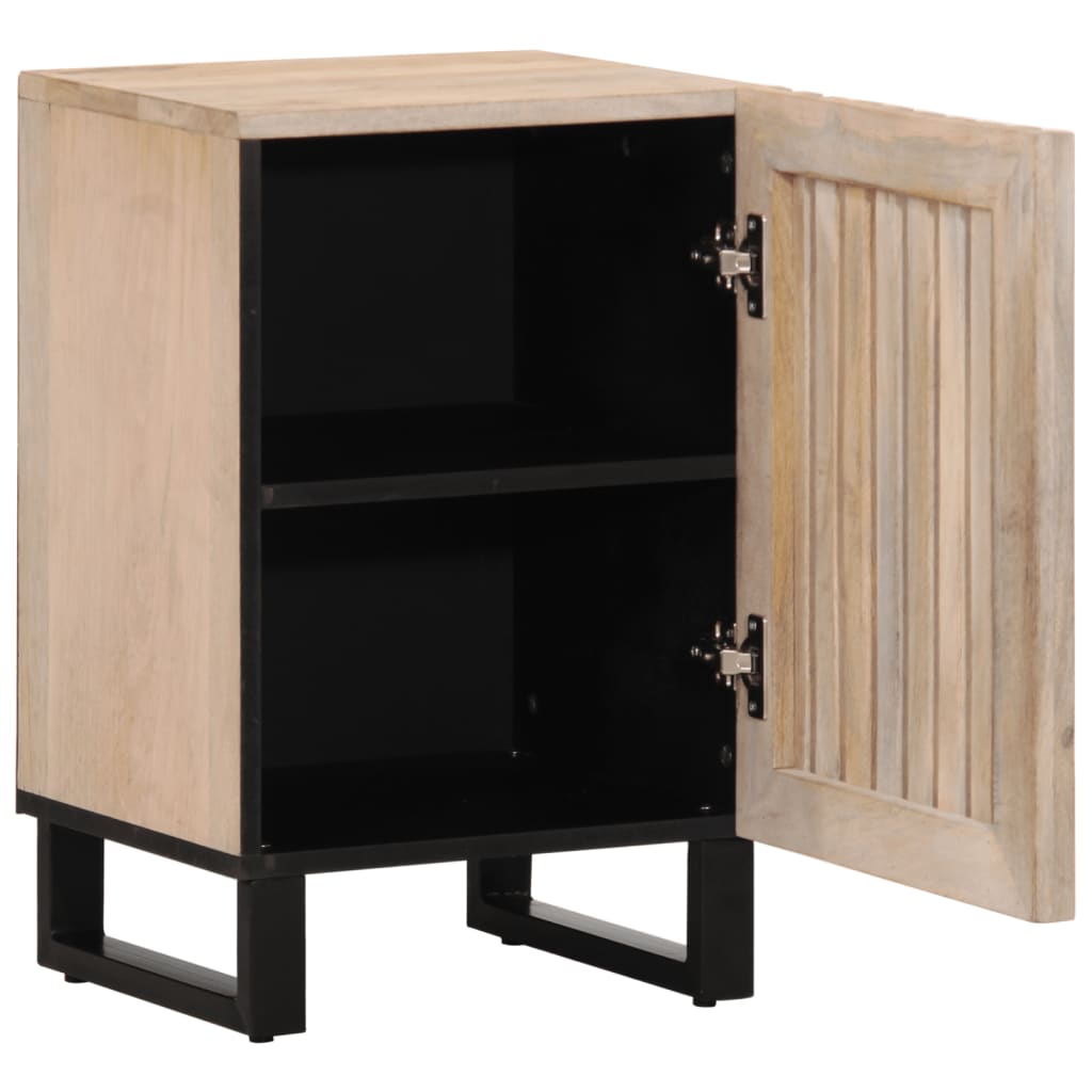 Bathroom Cabinet 38x34x58 cm Solid Mango Wood