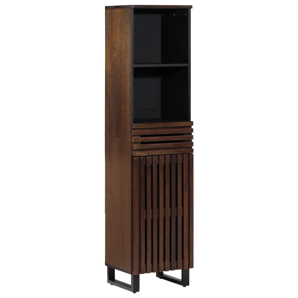 Sideboard Brown 38x34x160 cm Solid Mango Wood