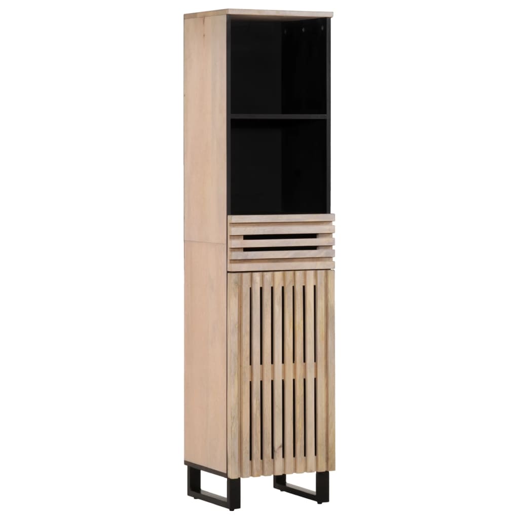 Sideboard 38x34x160 cm solid mango wood