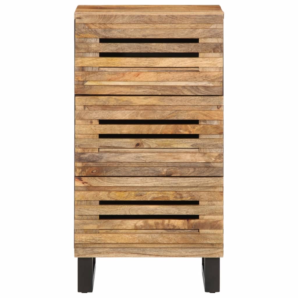 Sideboard 40x34x75 cm Rough solid mango wood