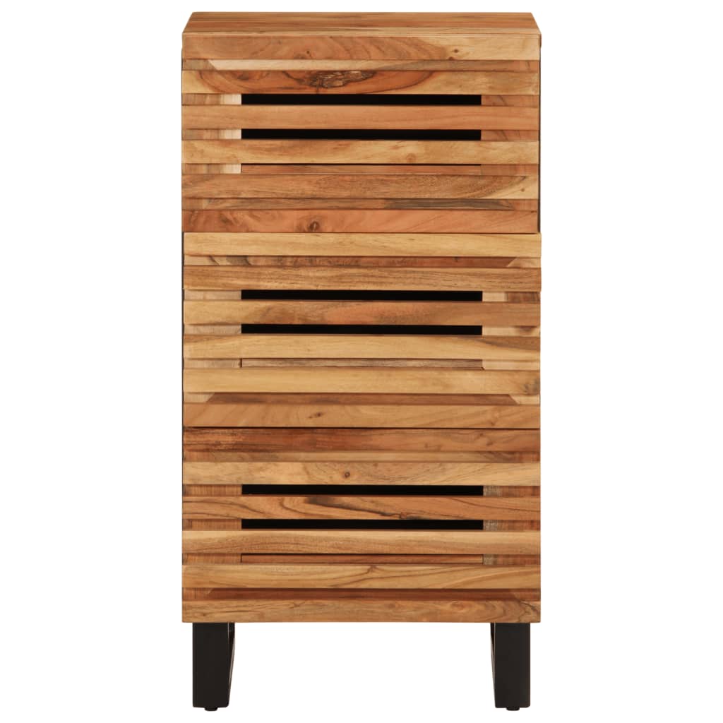 Sideboard 40x34x75 cm solid acacia wood