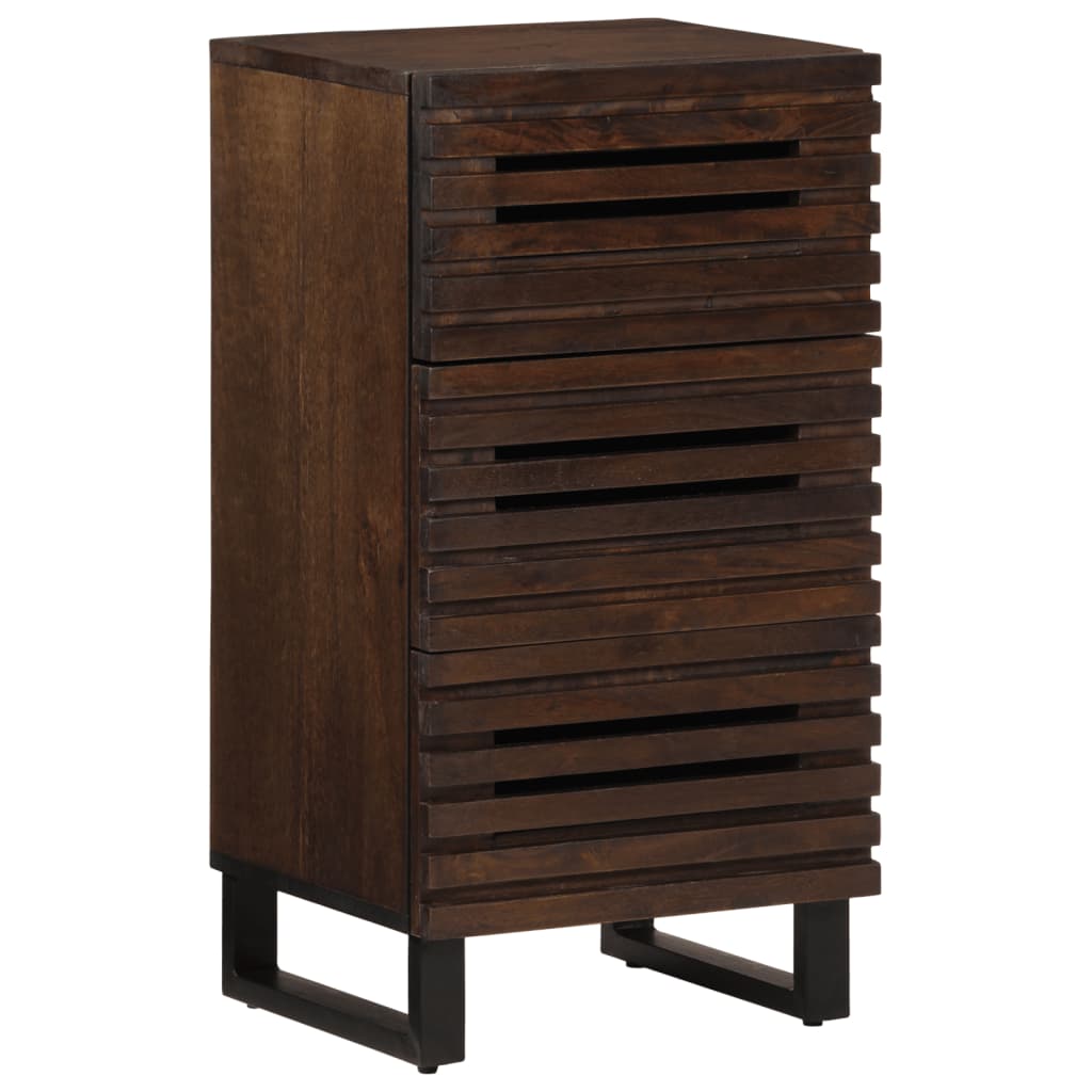 Sideboard Brown 40x34x75 cm Solid Mango Wood