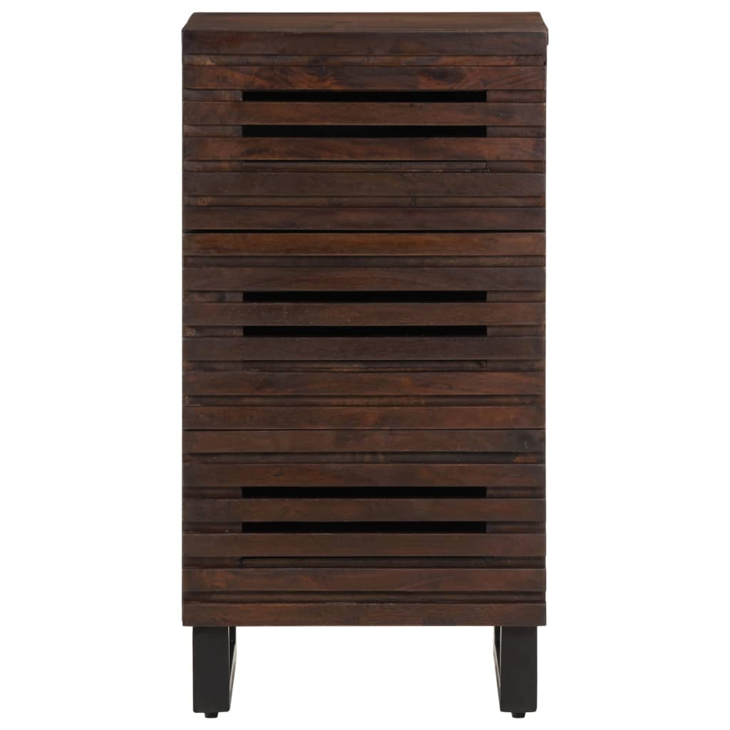 Sideboard Brown 40x34x75 cm Solid Mango Wood