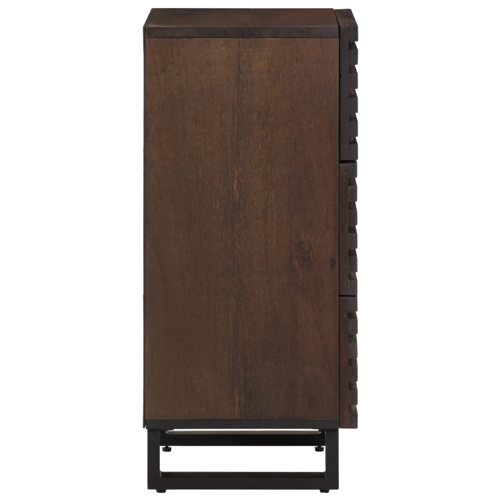 Sideboard Brown 40x34x75 cm Solid Mango Wood