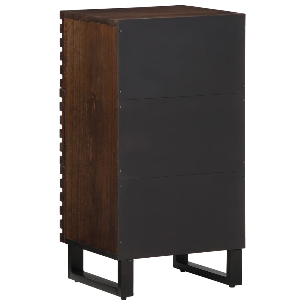 Sideboard Brown 40x34x75 cm Solid Mango Wood