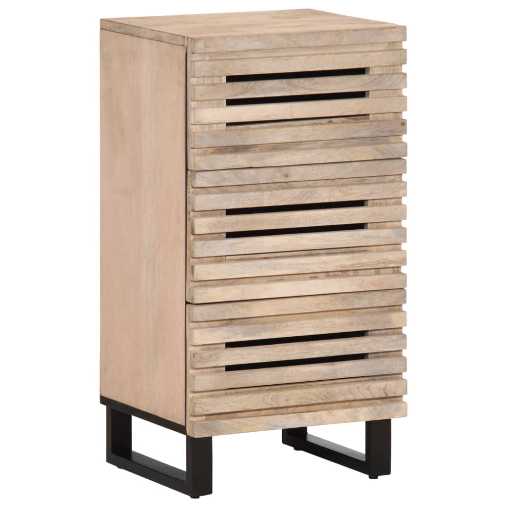 Sideboard 40x34x75 cm solid mango wood