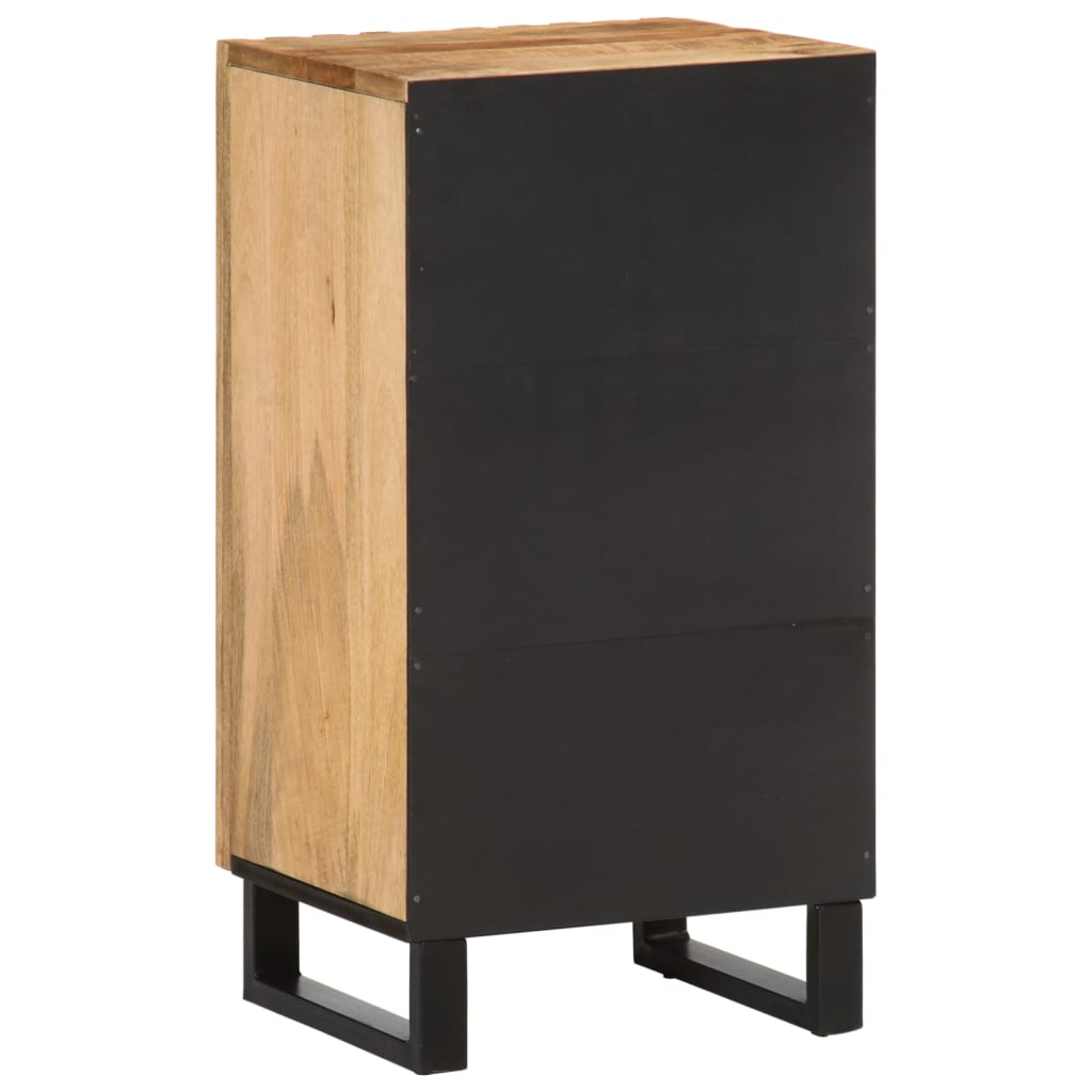 Sideboard 40x34x75 cm Rough solid mango wood