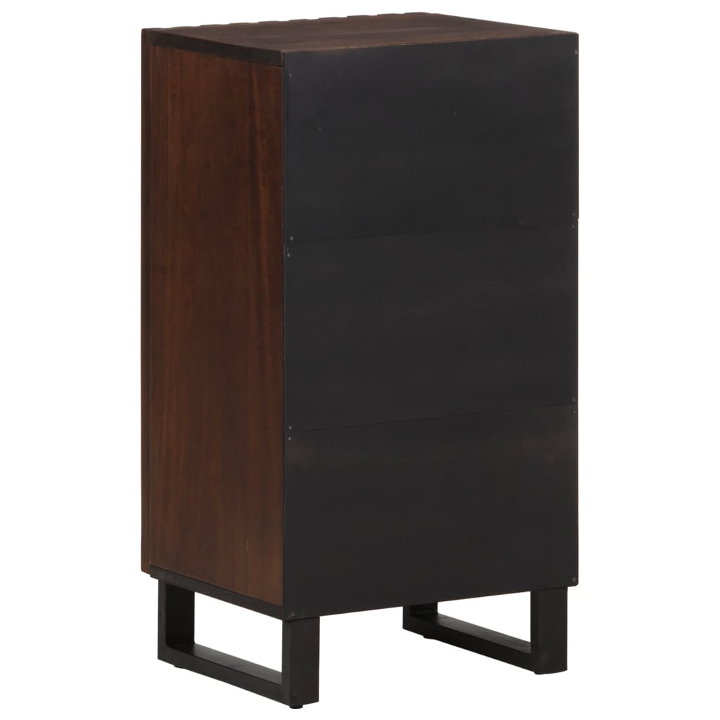 Sideboard Brown 40x34x75 cm Solid Mango Wood