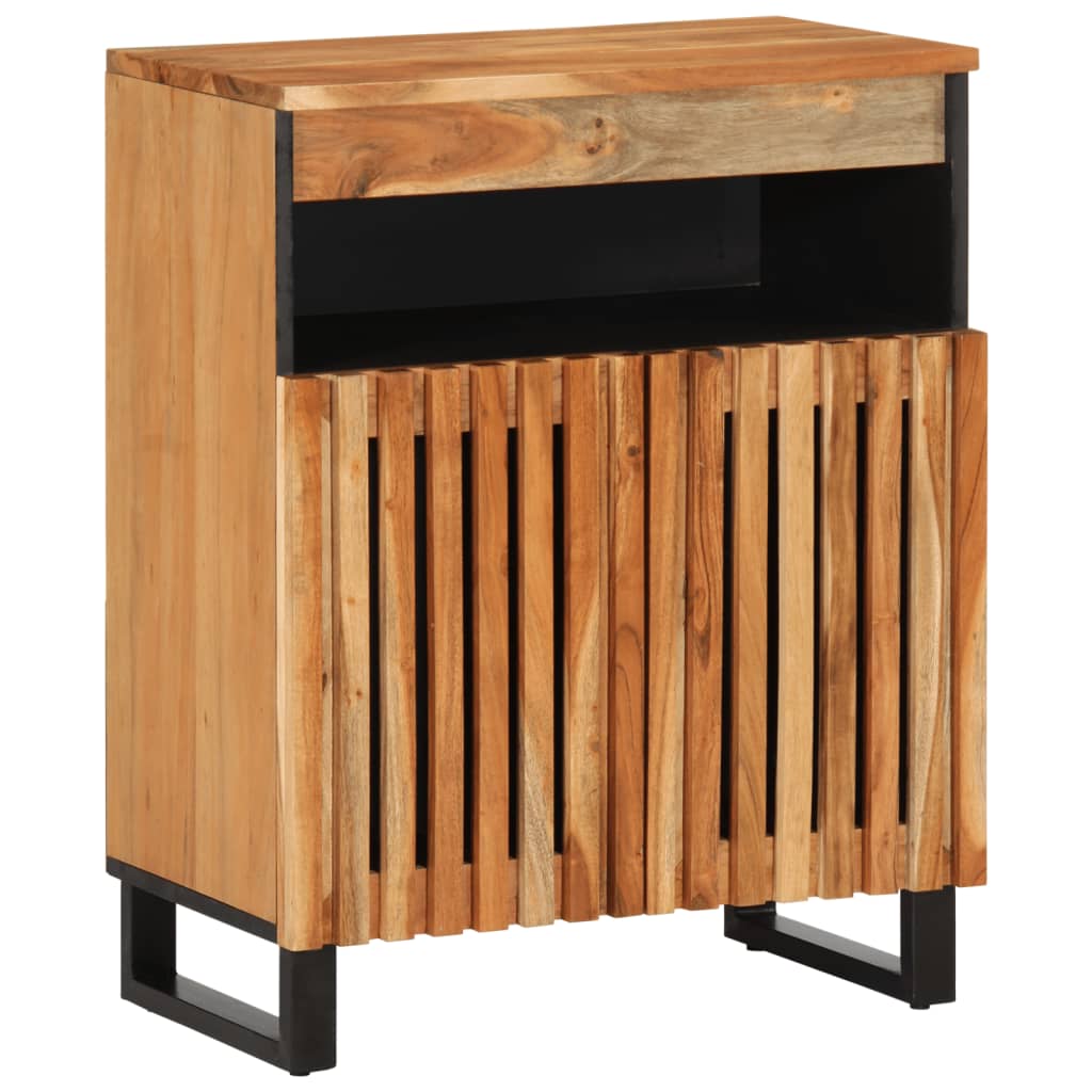 Sideboard 60x34x75 cm solid acacia wood