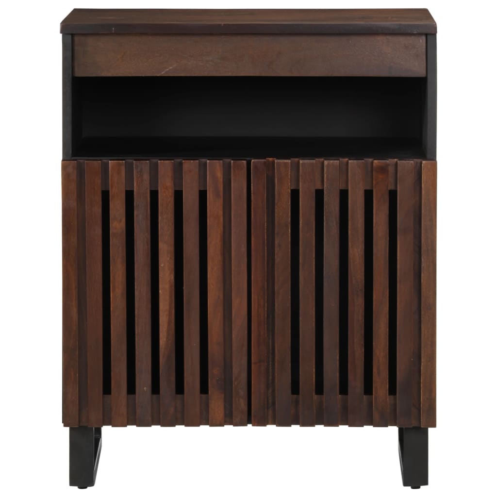 Sideboard Brown 60x34x75 cm Solid Mango Wood