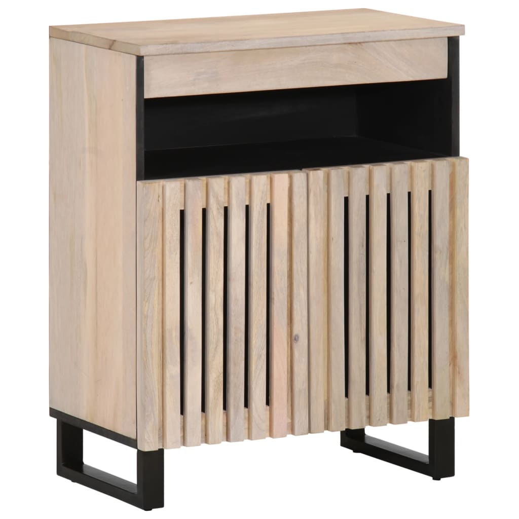 Sideboard 60x34x75 cm solid mango wood