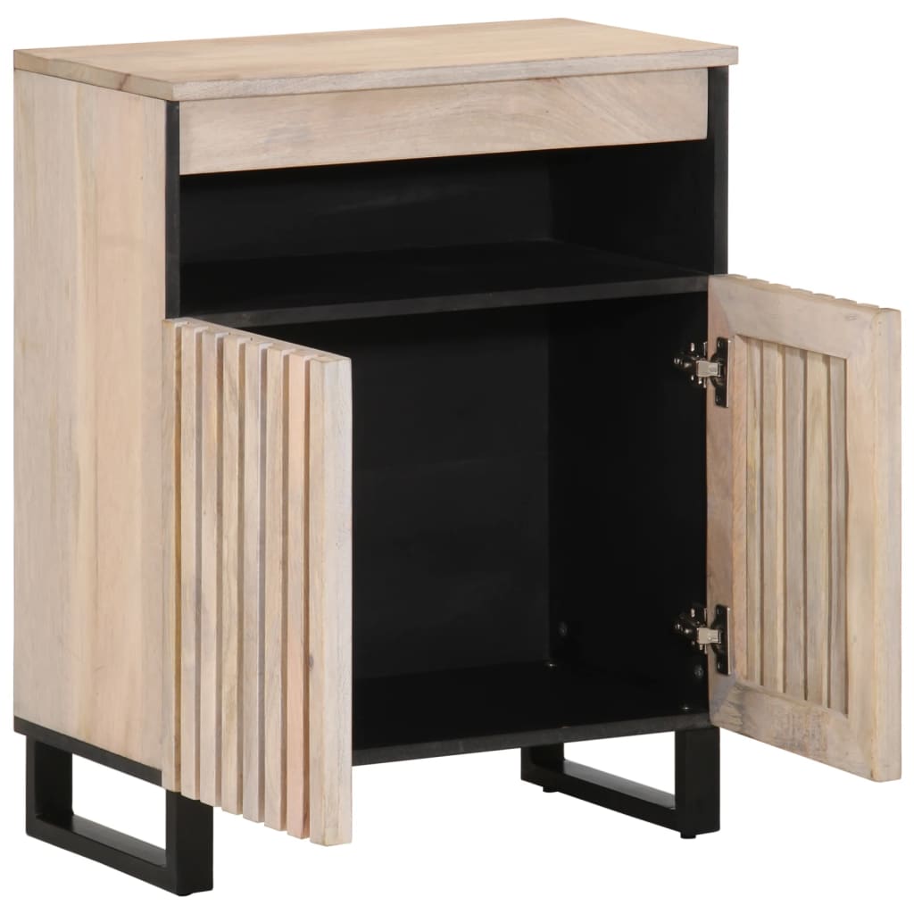 Sideboard 60x34x75 cm solid mango wood