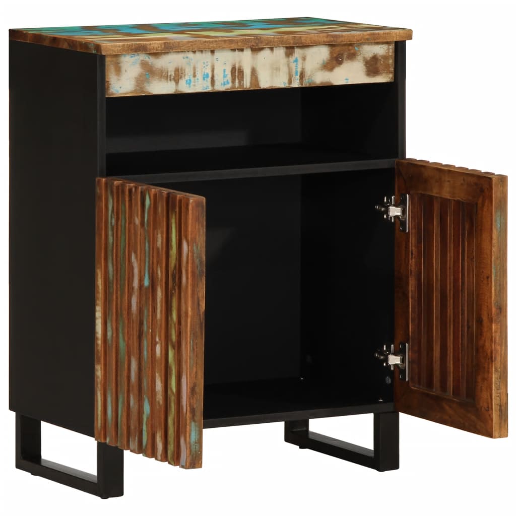 Sideboard 60x34x75 cm Massivholz Akazie