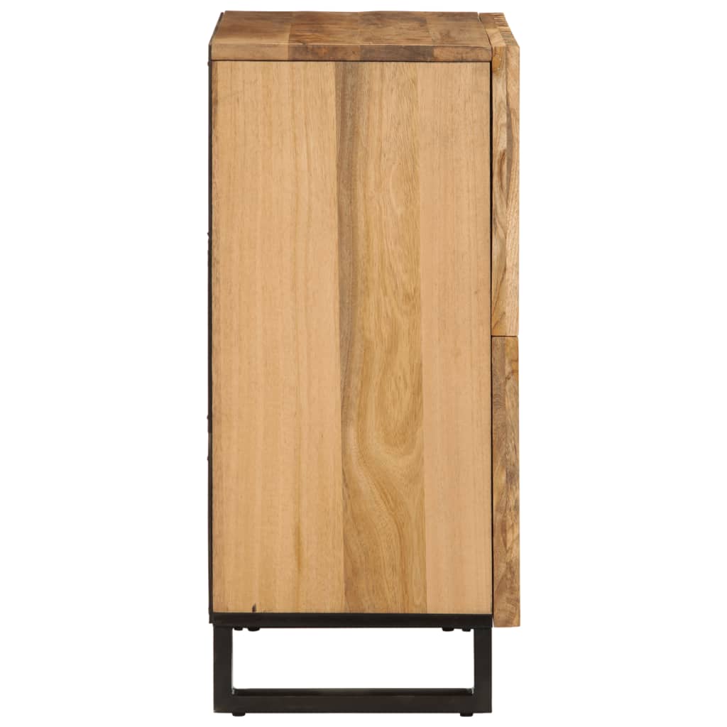 Sideboard 60x34x75 cm Rough solid mango wood