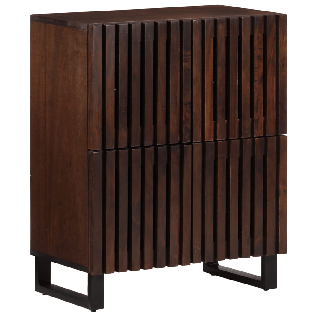 Sideboard Brown 60x34x75 cm Solid Mango Wood