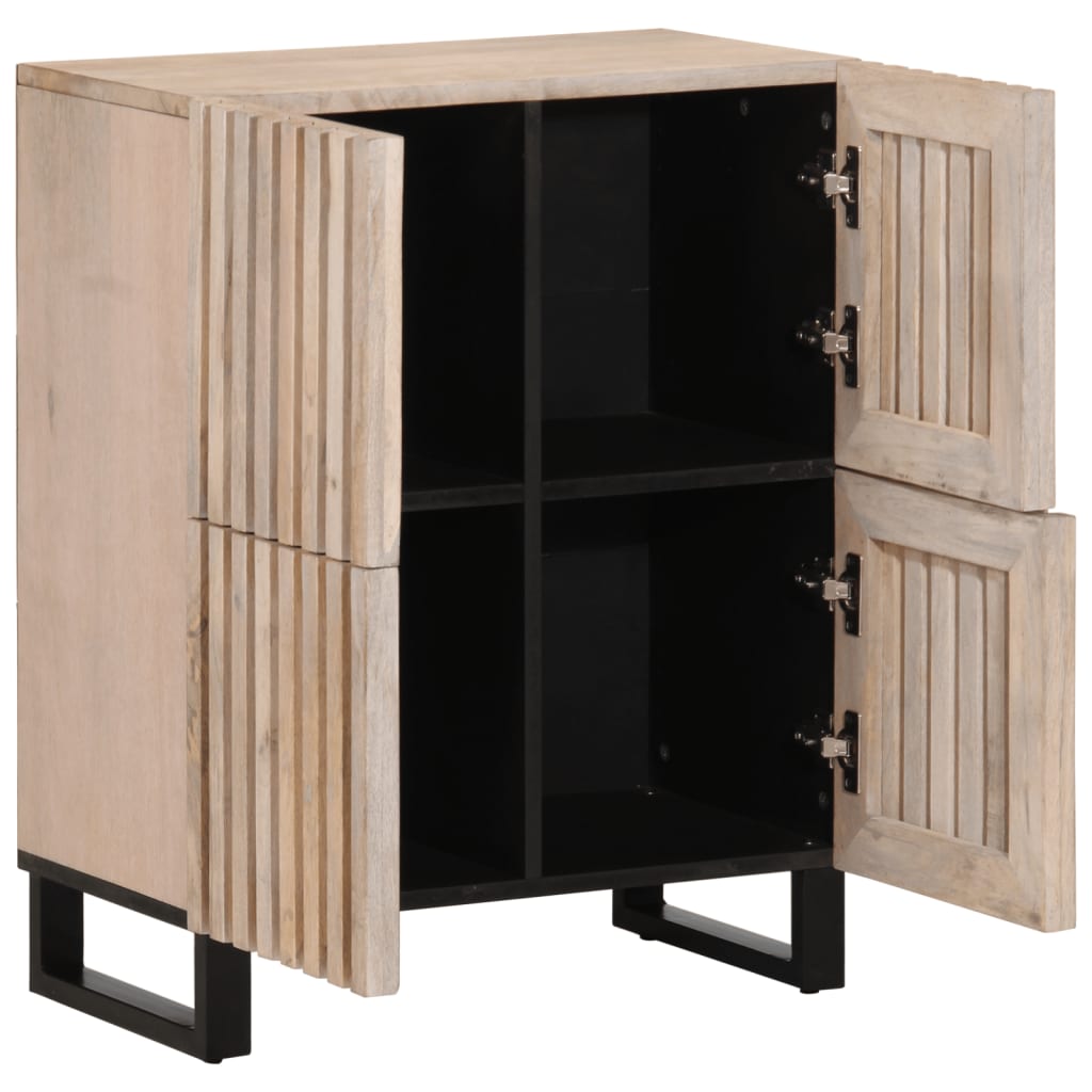 Sideboard 60x34x75 cm solid mango wood