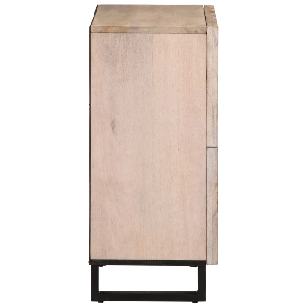 Sideboard 60x34x75 cm Massivholz Mango