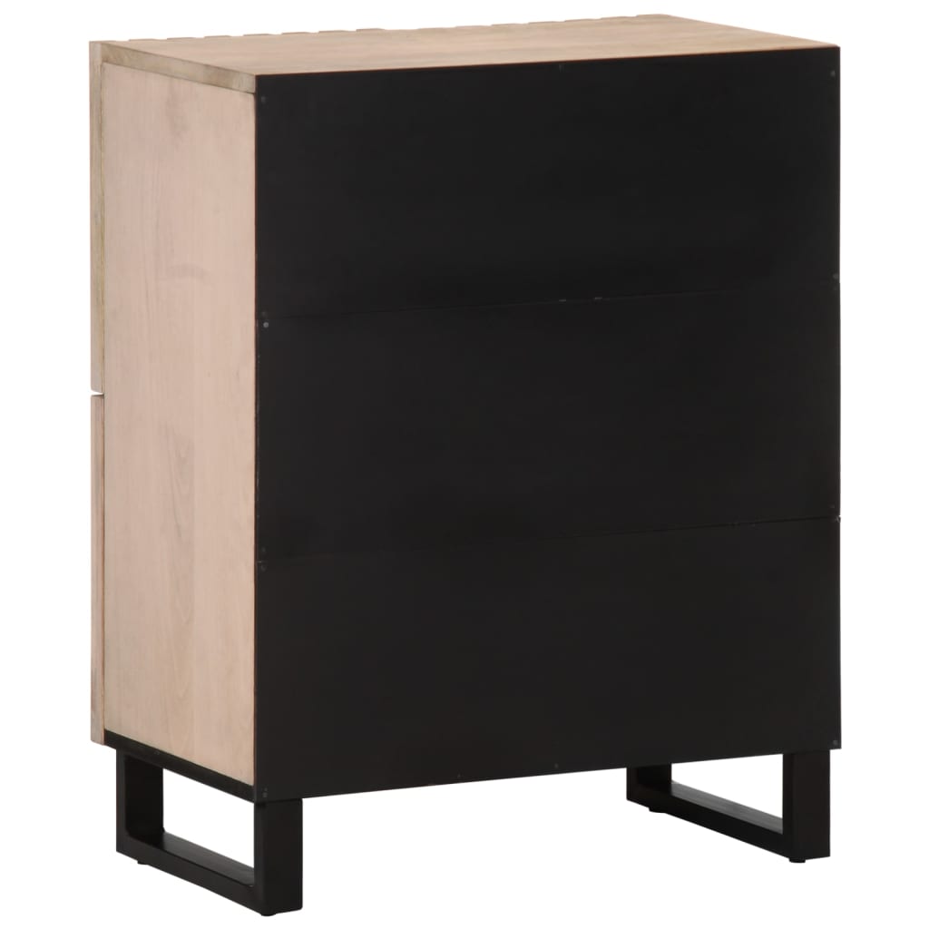 Sideboard 60x34x75 cm Massivholz Mango