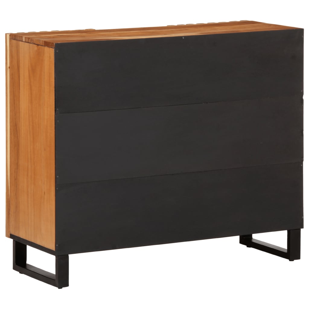 Sideboard 90x34x75 cm solid acacia wood