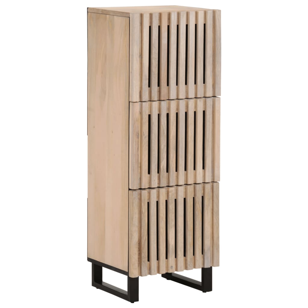 Highboard 40x34x110 cm solid mango wood