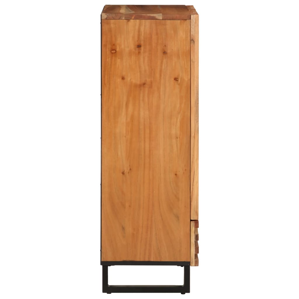 Highboard 60x34x100 cm Massivholz Akazie