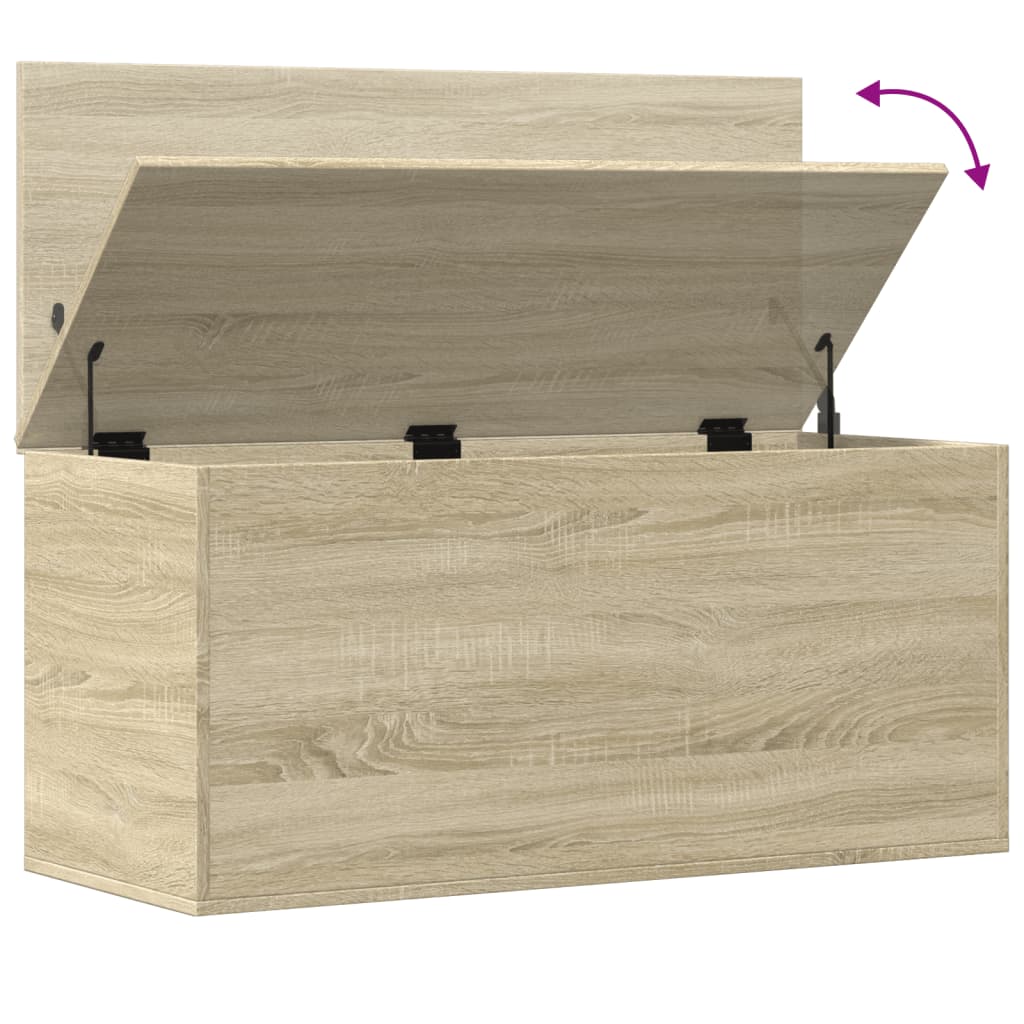 Truhe Sonoma-Eiche 100x42x46 cm Holzwerkstoff