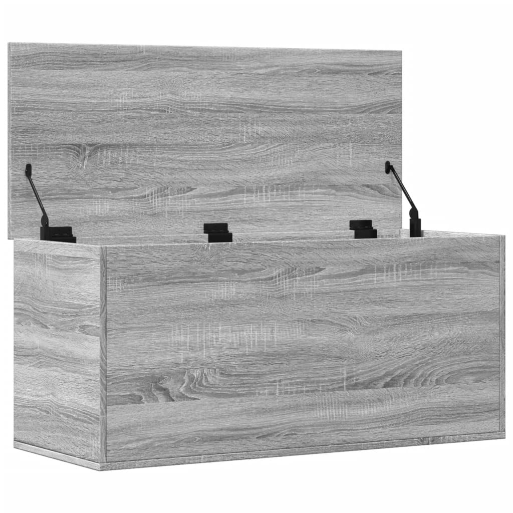 Chest Grey Sonoma 100x42x46 cm Wood Material