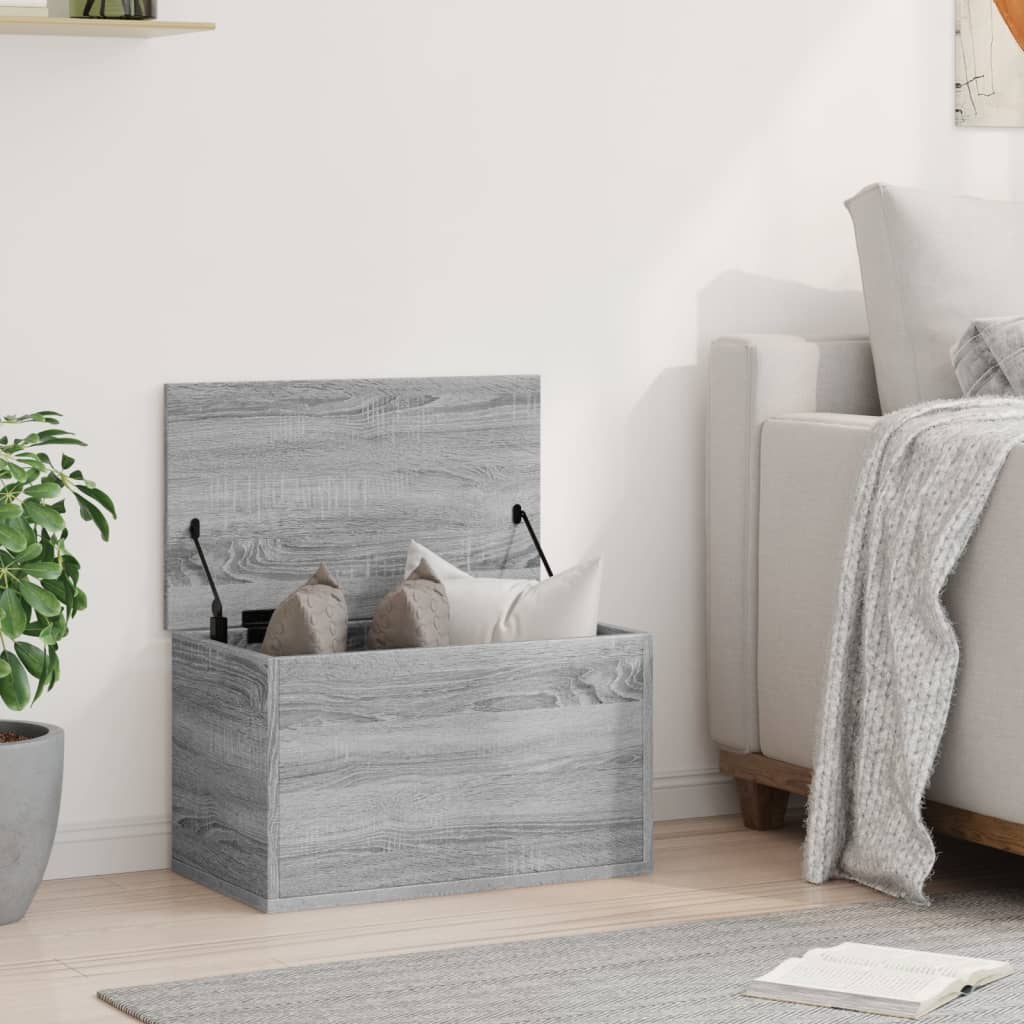 Chest Grey Sonoma 60x35x35 cm Wood Material