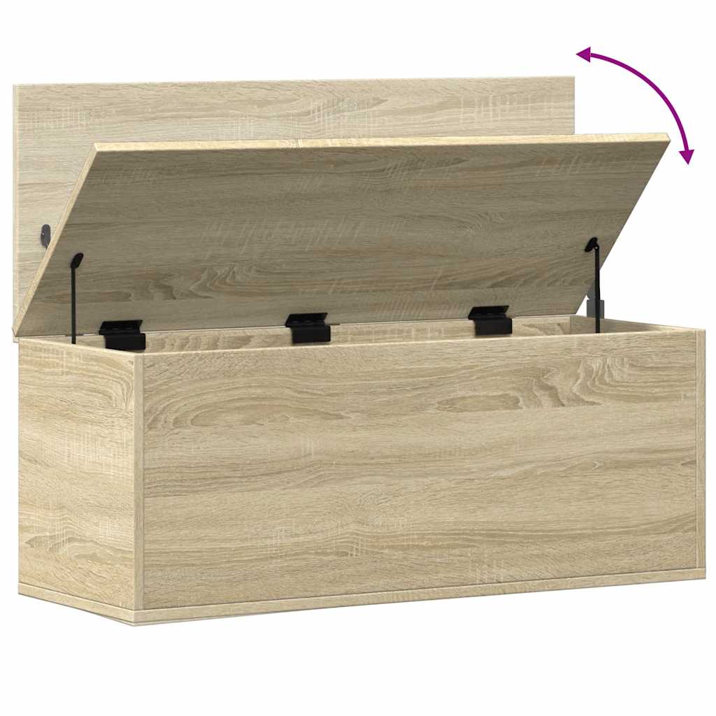 Chest Sonoma Oak 90x35x35 cm Wood Material