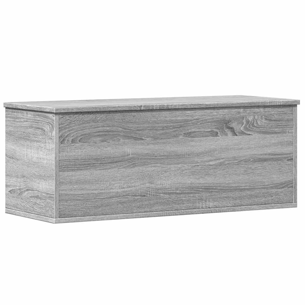 Truhe Grau Sonoma 90x35x35 cm Holzwerkstoff