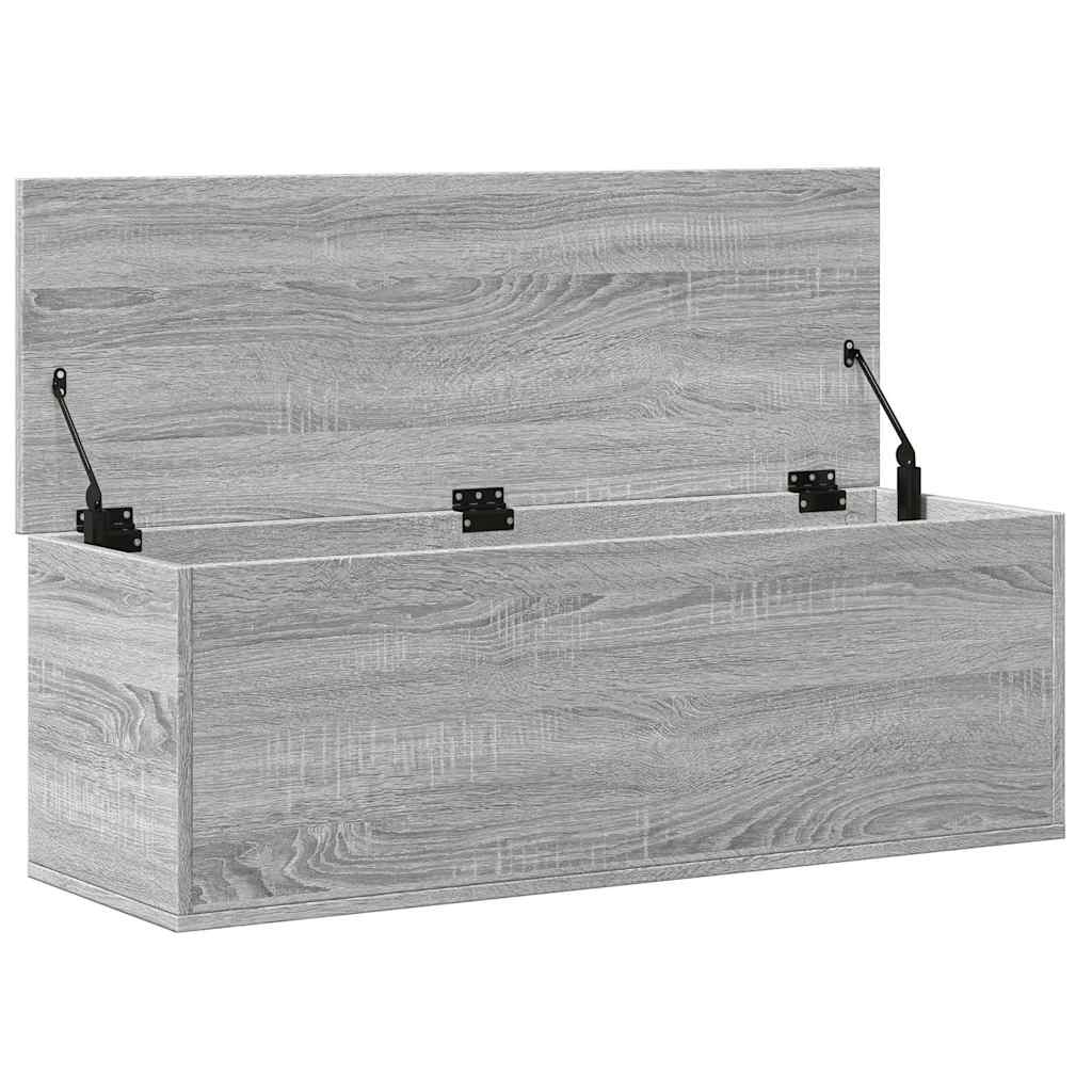 Truhe Grau Sonoma 102x35x35 cm Holzwerkstoff