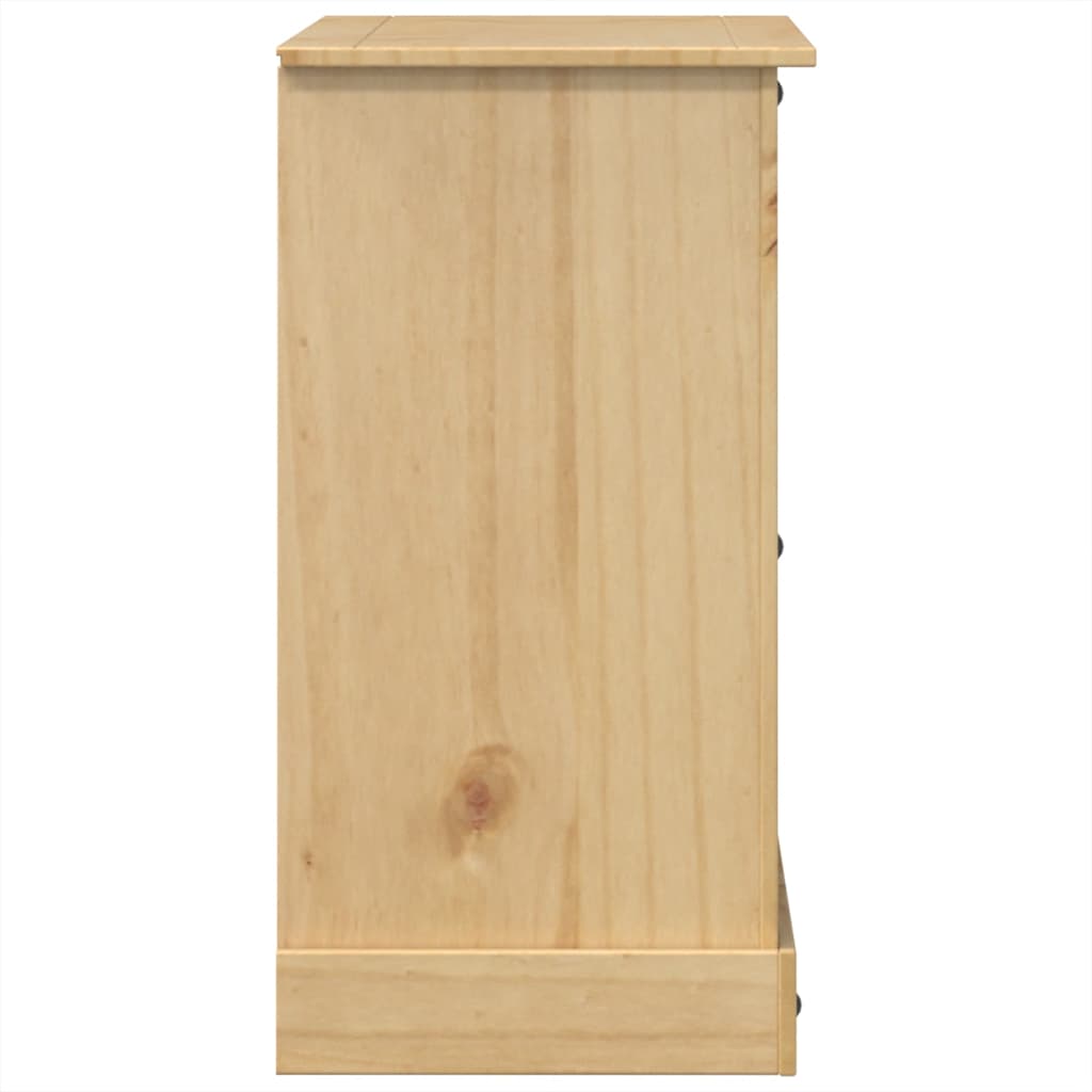 Corona chest of drawers 112x48x91 cm solid pine wood