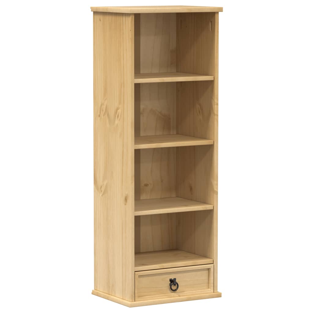 CD cabinet Corona 40x30x110 cm solid pine