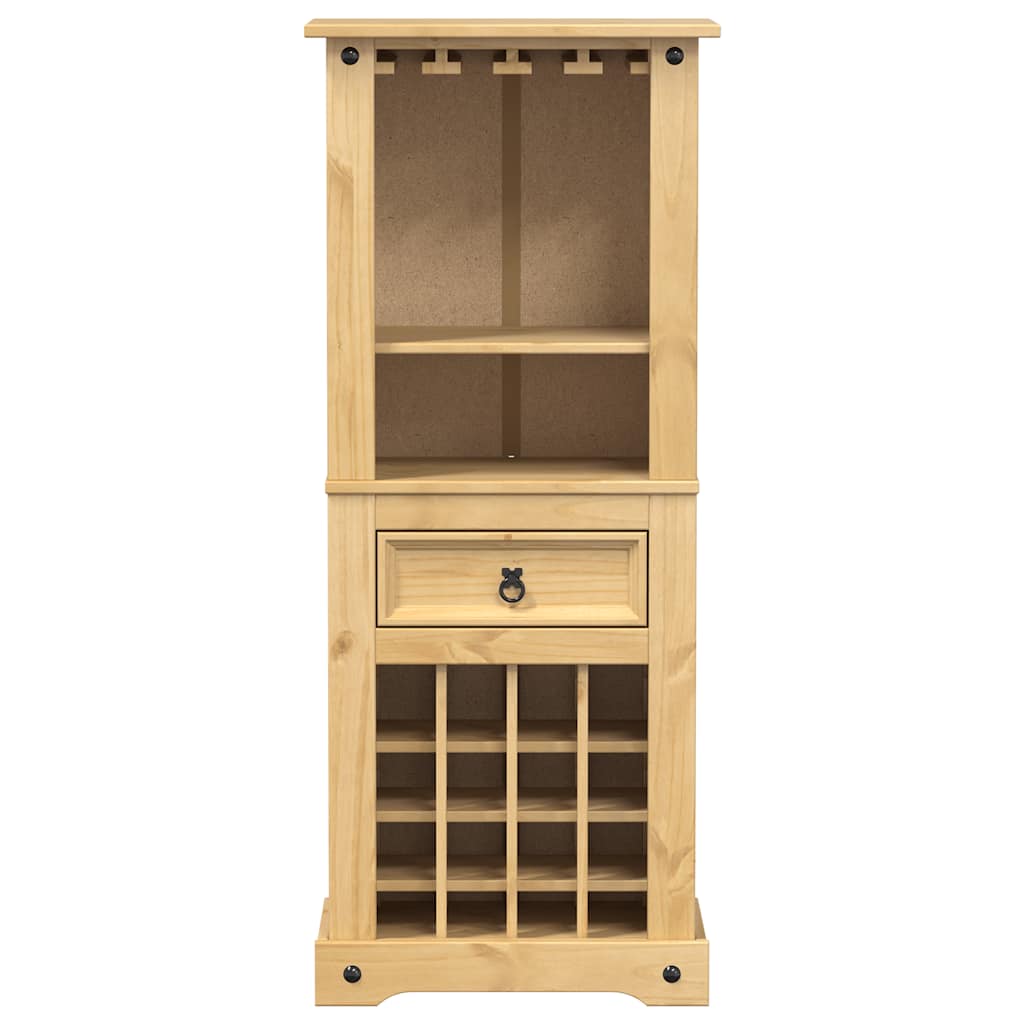 Wine rack Corona 56x35x134.5 cm solid pine wood