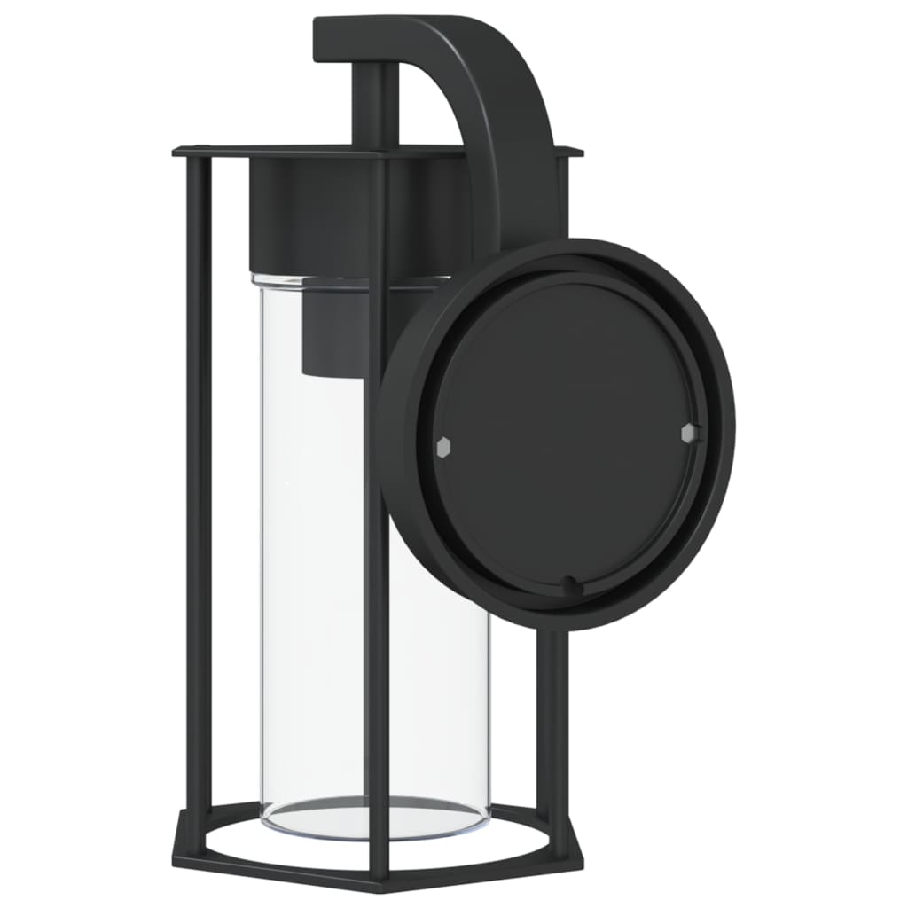 Outdoor Wall Light Black Stainless Steel